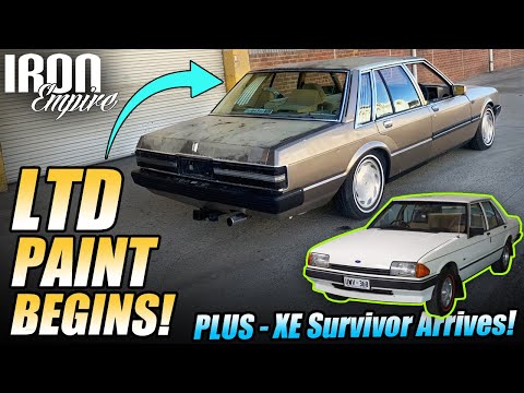 Iron Empire EP 86 - I REPLACE My First Car! Ford LTD Paint & Panel Begins