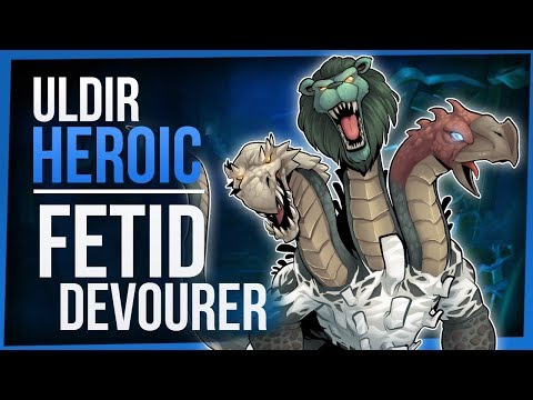 FETID DEVOURER | Heroic Uldir | Melee PoV - WoW Battle for Azeroth 8.0.1 | FinalBossTV