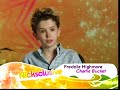 Nicksclusive Freddie Highmore Johnny Depp Charlie And The Chocolate Factory Nickelodeon Jul15 2005