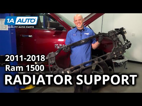 How to Replace Radiator Support 2011-2018 Ram 1500