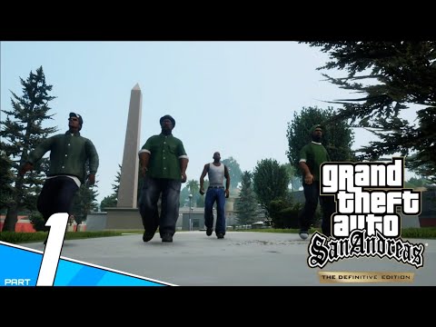 GTA San Andreas The Definitive Edition PC Walkthrough Gameplay Part 1