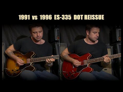1991 vs 1996 Gibson ES-335 shootout
