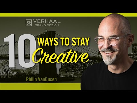 10 Ways to Stay Creative