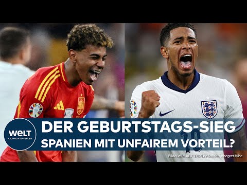 FUßBALL-EM: Das Finale gegen England! Der Geburtstags-SIEG - Spanien mit unfairem Vorteil?