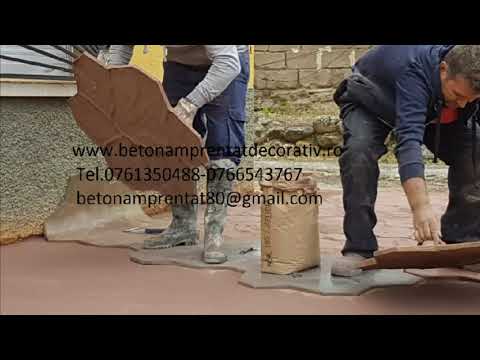 Beton Amprentat Banca -  Bacău  Tel.0761350488 -0766543767