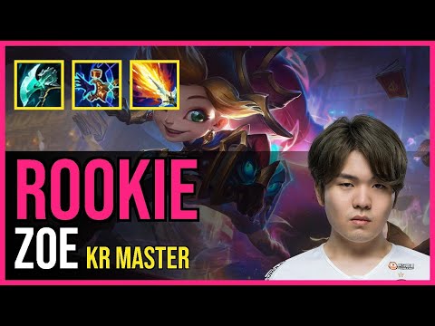 Rookie - ZOE vs. ORIANNA Mid | KR Master