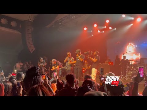 France vrs Ghana : Passi and Sarkodie performs their unreleased Hard Hiphop song at Paris concert