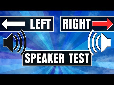 Speaker Headphones Left And Right Test Are They Connected Correctly