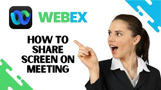 how to Share Screen in Webex Meeeting (FULL GUIDE)