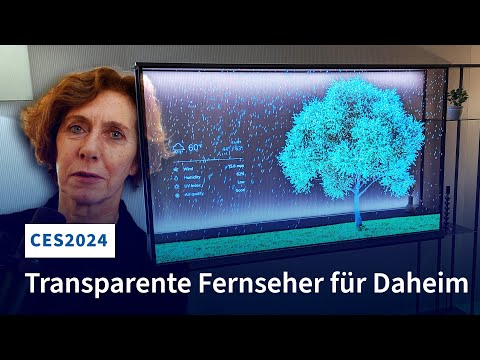 Transparente und kabellose OLEDs fürs Wohnzimmer. LG Signature OLED T auf der CES 2024
