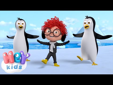 Pingwini Taniec 🐧 Tańce dla dzieci | HeyKids - Piosenki Dla Dzieci