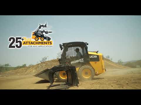 Bull JCB 135 Skid Steer Loader video by JCB India Limited
