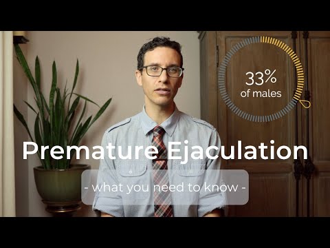 Urologist explains Premature Ejaculation | cause and treatments | for patients and partners