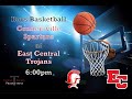 Indiana High School Boys Basketball--Connersville @ East Central--2024