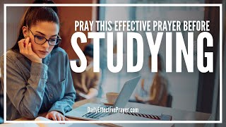 Prayer For Studying Success | Short Student Prayer Before Studying