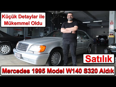 Mercedes - 1995 Model W140 S320 Aldık / Küçük Detaylar ile Mükemmel Oldu! -SATILIK-