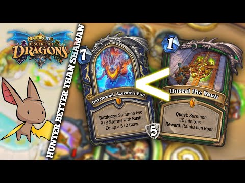 A Deck Almost as Good as Shaman | Quest Hunter | Firebat Hearthstone