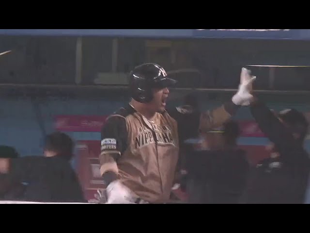 【5回表】 すくい上げた一発!! ファイターズ・アルシアのライトスタンドへの先制ホームラン!! 2018/7/6 M-F