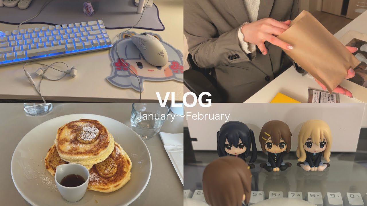 頑張った分休みの日は思いっきり楽しみたい🌈☁️美術館購入品/幼馴染とおでかけ/時々ゲーム🎮Daily Vlog