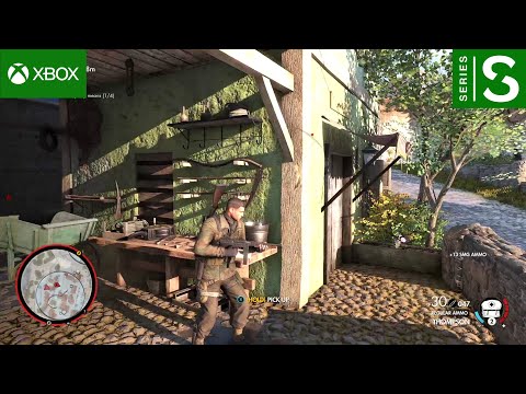 Sniper Elite 4 gameplay - San Celini island | Xbox Series S gameplay - Xbox game pass #2