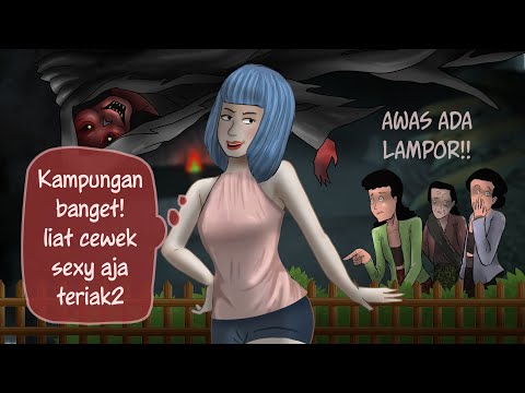 Cewek2 Sombong ini akhirnya dapat balasan! Kompilasi Kartun Hantu by Eko Pocong Pikun #HORORMISTERI
