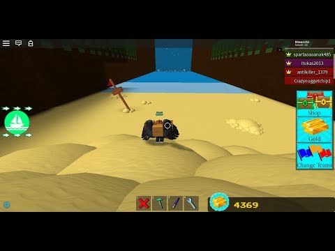 Баг с магнитом в игре роблокс Build a boat