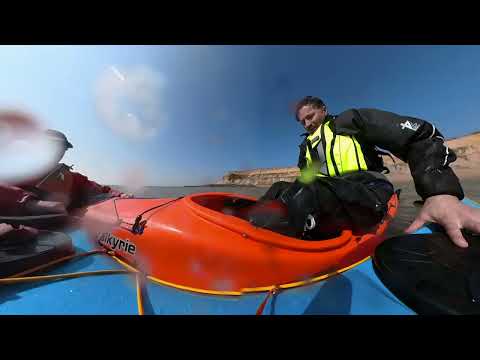 ZORAN AND THE VALKYRIES! 10KM, RESCUES, SURF (SORT OF) & SEA KAYAK FUN