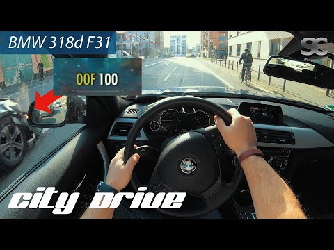BMW 318d F31 (2019) - City Test Drive POV