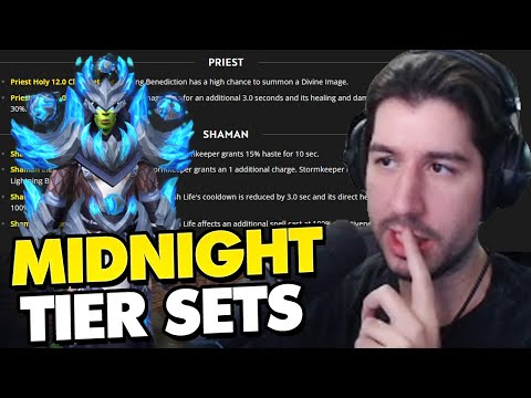 Finally a Good Shaman Set?! New Midnight Healer Tier Sets!