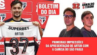 BOLETIM INFORMATIVO: ARTUR É APRESENTADO E FALA DA EXPECTATIVA PARA A ESTREIA!