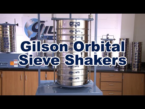 Orbital Sieve Shakers (SS-14, SS-14D, SS-15, SS-15D)