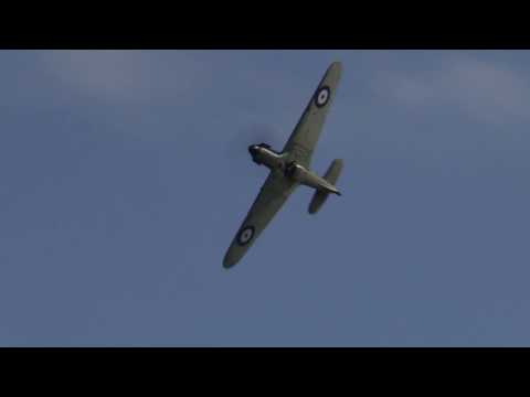 Hawker Hurricane R4118 At East Kirkby Air Show 2016