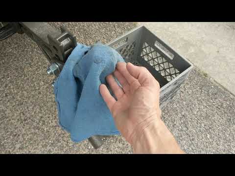 How to store the blue ox sway bar system