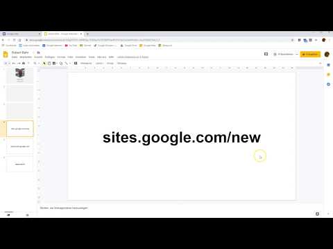 Google Sites Grundlagen