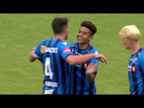 Antonio Nusa setter ballen i krysset - Bodø/Glimt - Stabæk (2021)