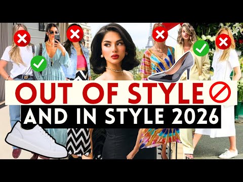 🔴WHAT WILL BE OUT OF STYLE IN 2026?