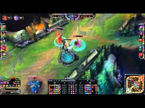 SKT T1 Faker   LeBlanc vs Ahri   LoLReplay