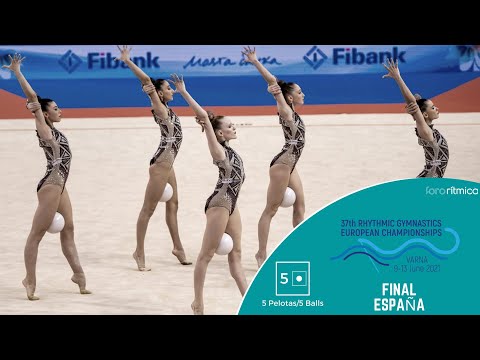España Final 5 Pelotas/5 Balls - European Championship Varna 2021