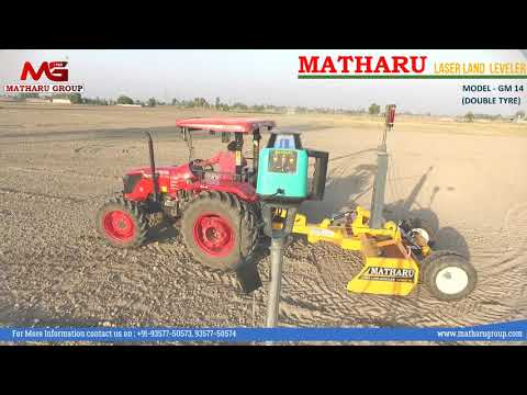 Model gm 14 laser land leveler