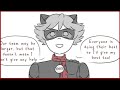 Marichat AU Miraculous Ladybug Comic Dub