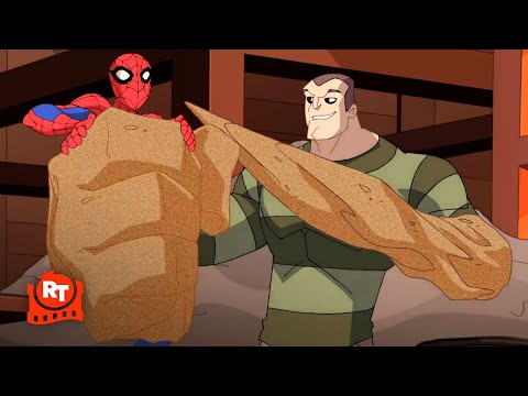 The Spectacular Spider-Man (2008) - Spider-Man vs. Sandman (S1E5) | Movieclips