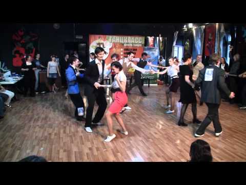Lindy Hop Main Class Finals - Slow Round All Skate 1 - Russian Open Championship 2011