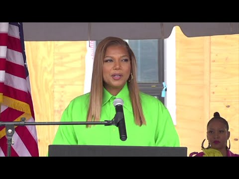 NJ Newark Mayor Ras Baraka & Queen Latifa & New Housing