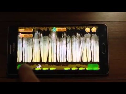 Cross Stepping Stones - forest Video