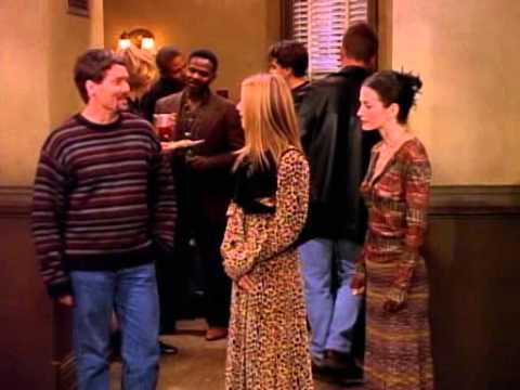FRIENDS - Jennifer Aniston as Rachel Green - knocking Danny's FratBo all over park :)