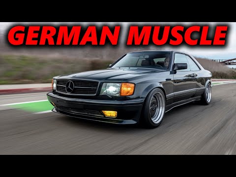 This is the Ultimate German Muscle car 560 SEC AMG