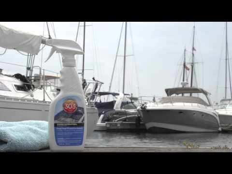 303 Clear Vinyl Protective Cleaner Demo