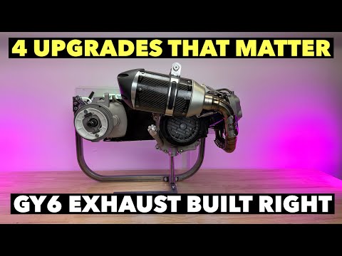 Thumbnail for 4 exhaust features you must have! - GY6 Ruckus/Maddog