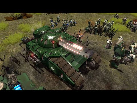 Dark Angels vs Eldar - Astartes Mod - Warhammer 40K Dawn Of War 2 Retribution