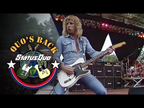 Status Quo - Out In The Green, Dinkelsbühl - Inselwiese | 5th July 1986 (Enhanced)